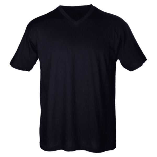 Men's Fine Jersey V-Neck T-Shirt Thumbnail
