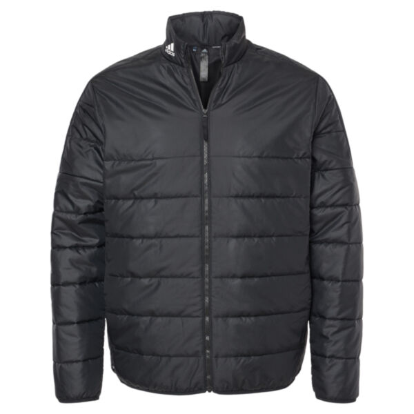 Men's 3 Stripe Puffer Full-Zip Jacket Thumbnail
