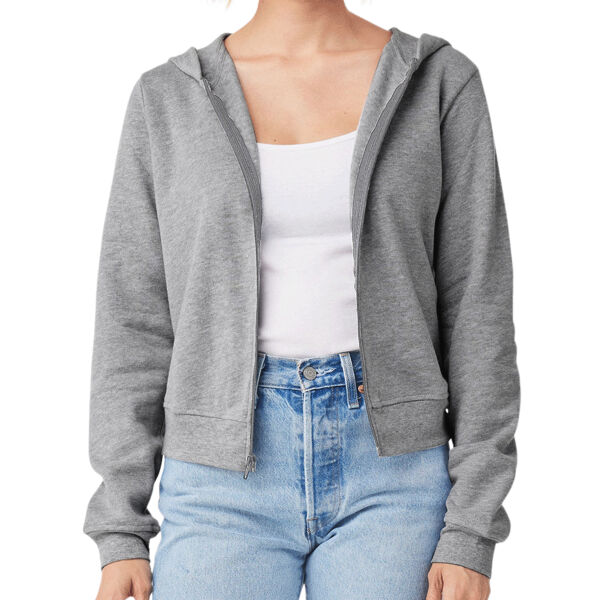 Women's FWD Fashion Sponge Fleece Full-Zip Hoodie Sweatshirt Thumbnail