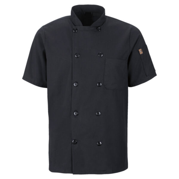 Mimix™ Short Sleeve Chef Coat with OilBlok Thumbnail