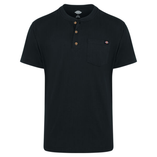 Men's Tall Heavyweight Traditional Short Sleeve Henley Thumbnail