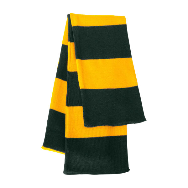 Rugby-Striped Knit Scarf Thumbnail