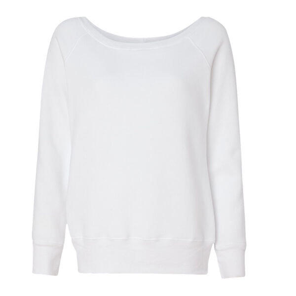 Women’s Sponge Fleece Wide Neck Sweatshirt Thumbnail