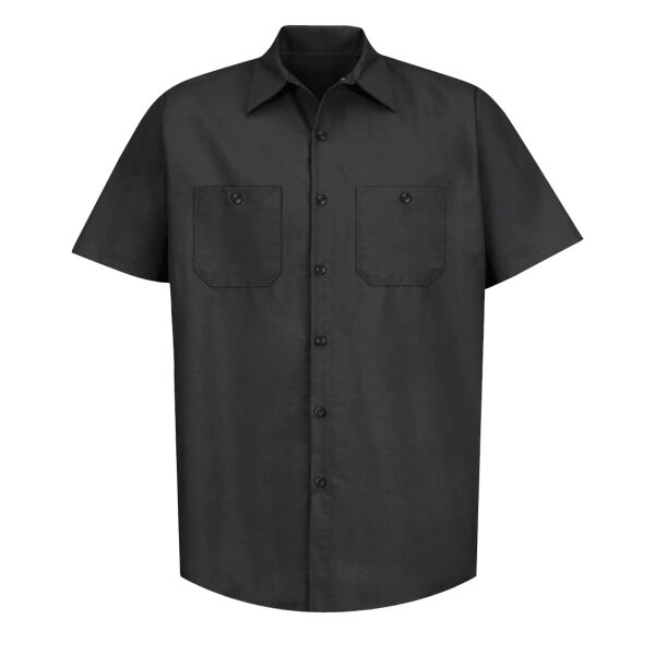 Men's Industrial Short Sleeve Work Shirt Thumbnail