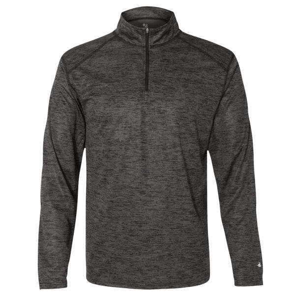 Men's Tonal Blend Quarter-Zip Pullover Thumbnail