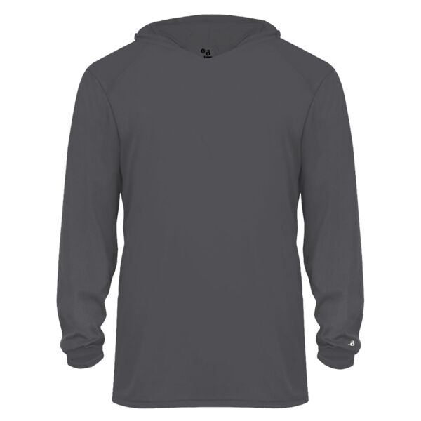 Youth B-Core Long Sleeve Hooded T-Shirt Thumbnail