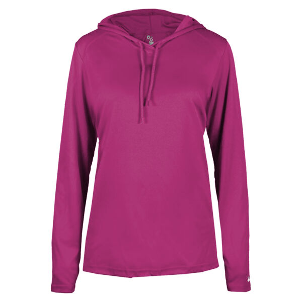 Women's B-Core Long Sleeve Hooded T-Shirt Thumbnail