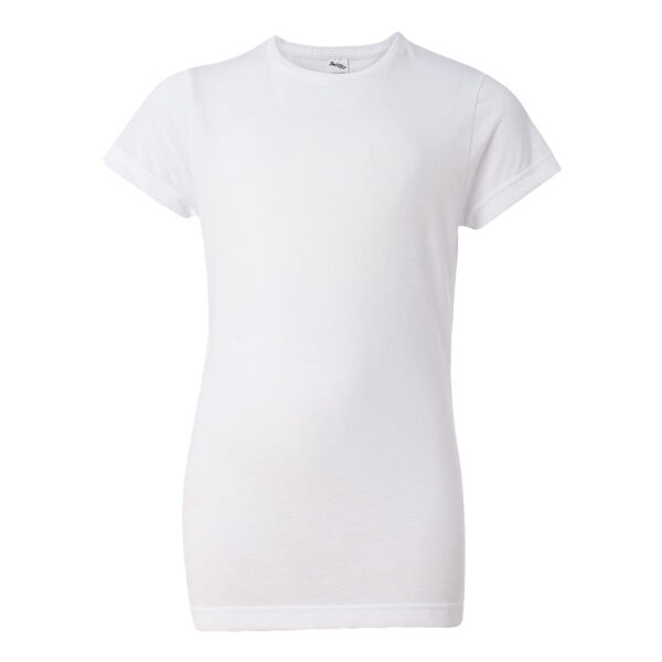 Women's Junior Fit Polyester Sublimation Tee Thumbnail