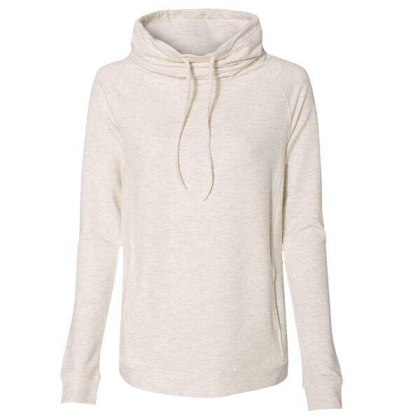 Women’s HeatLast™ Fleece Faux Cashmere Funnel Neck Sweatshirt Thumbnail