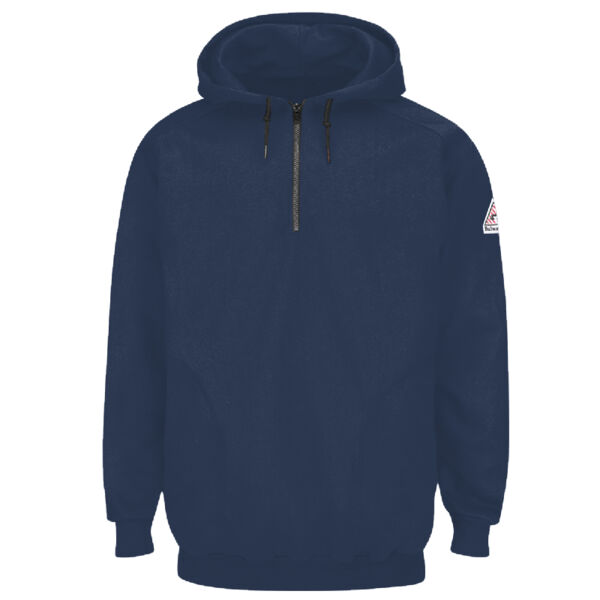 Men's Flame Resistant Quarter-Zip Hooded Sweatshirt Thumbnail