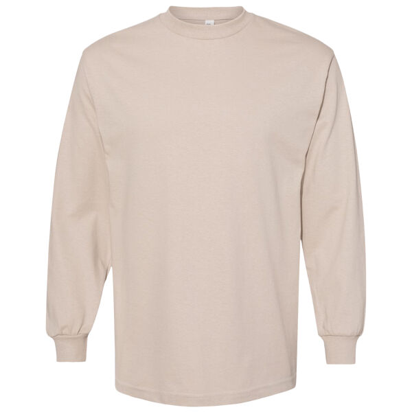 Unisex Heavyweight Cotton Long Sleeve Tee Thumbnail