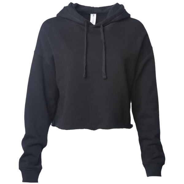 Women’s Lightweight Crop Hooded Sweatshirt Thumbnail