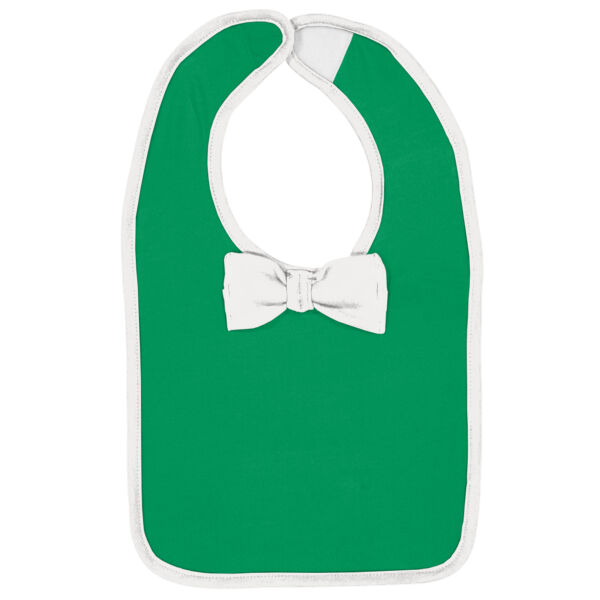 Infant Baby Rib Bow Tie Bib Thumbnail