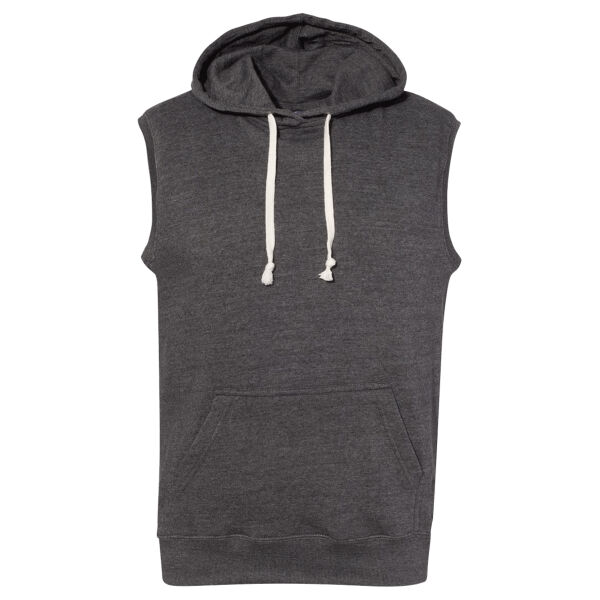 Men's Triblend Sleeveless Hooded Sweatshirt Thumbnail