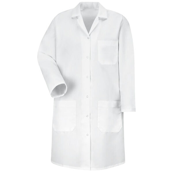 Women's Gripper Front Lab Coat Thumbnail
