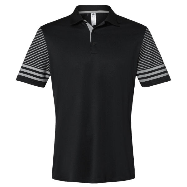 Men's Striped Sleeve Polo Thumbnail