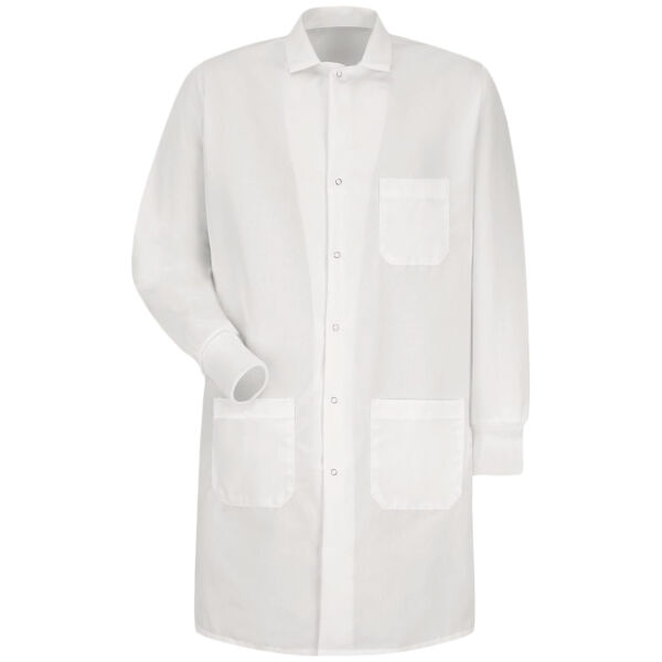 Unisex Poplin Specialized Cuffed Lab Coat Thumbnail