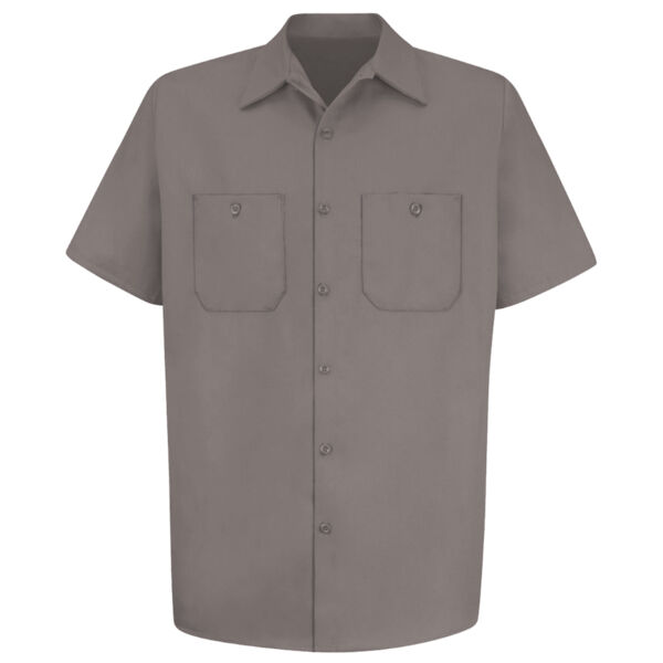 Men's Tall Cotton Short Sleeve Uniform Shirt Thumbnail