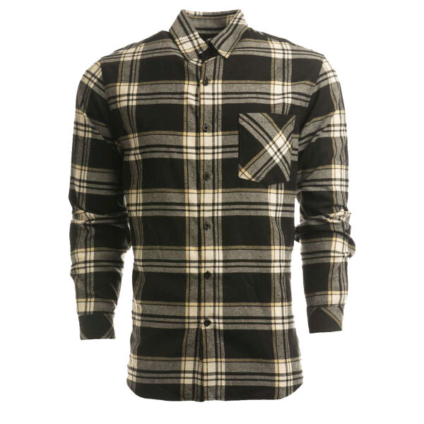 Men's Open Pocket Flannel Shirt Thumbnail